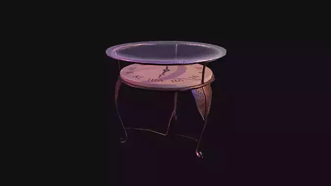 Coffe Table-Clock