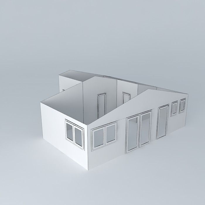 Decochalet 2016 COSTA Pascal House Free 3D model_4