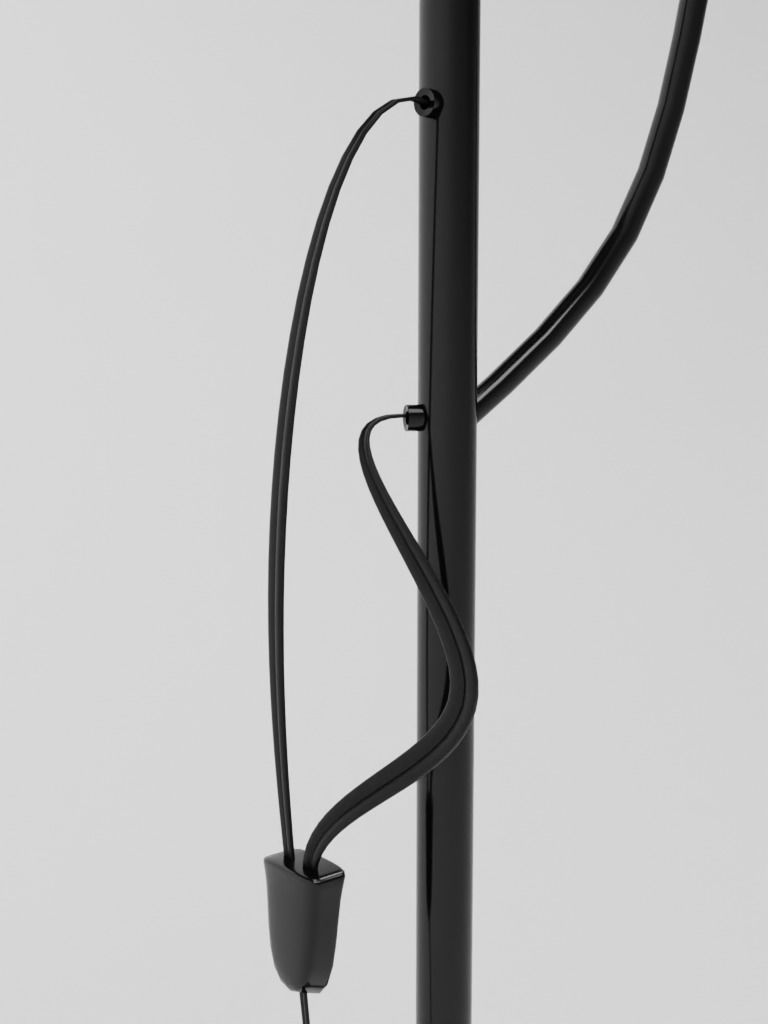 Ikea NOT Floor uplight  3D model_2