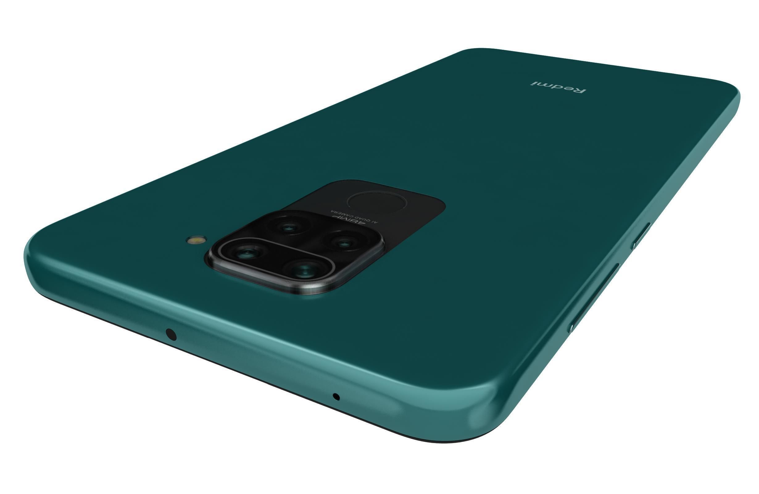 Xiaomi Redmi Note 9 Green 3D model_13