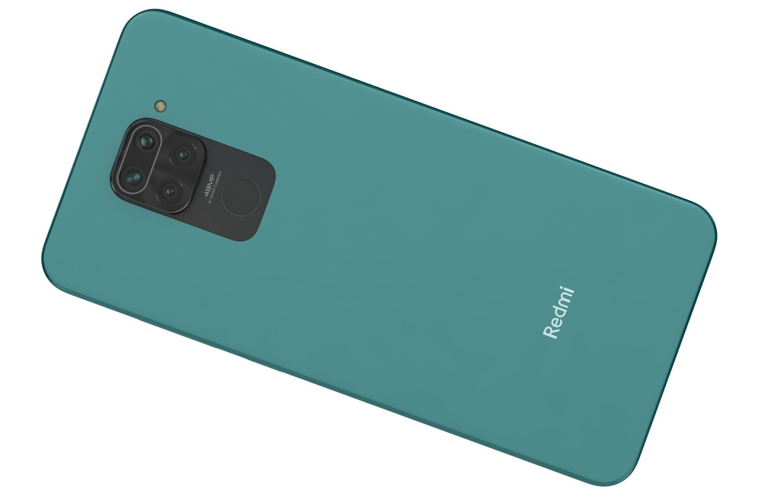 Xiaomi Redmi Note 9 Green 3D model_9