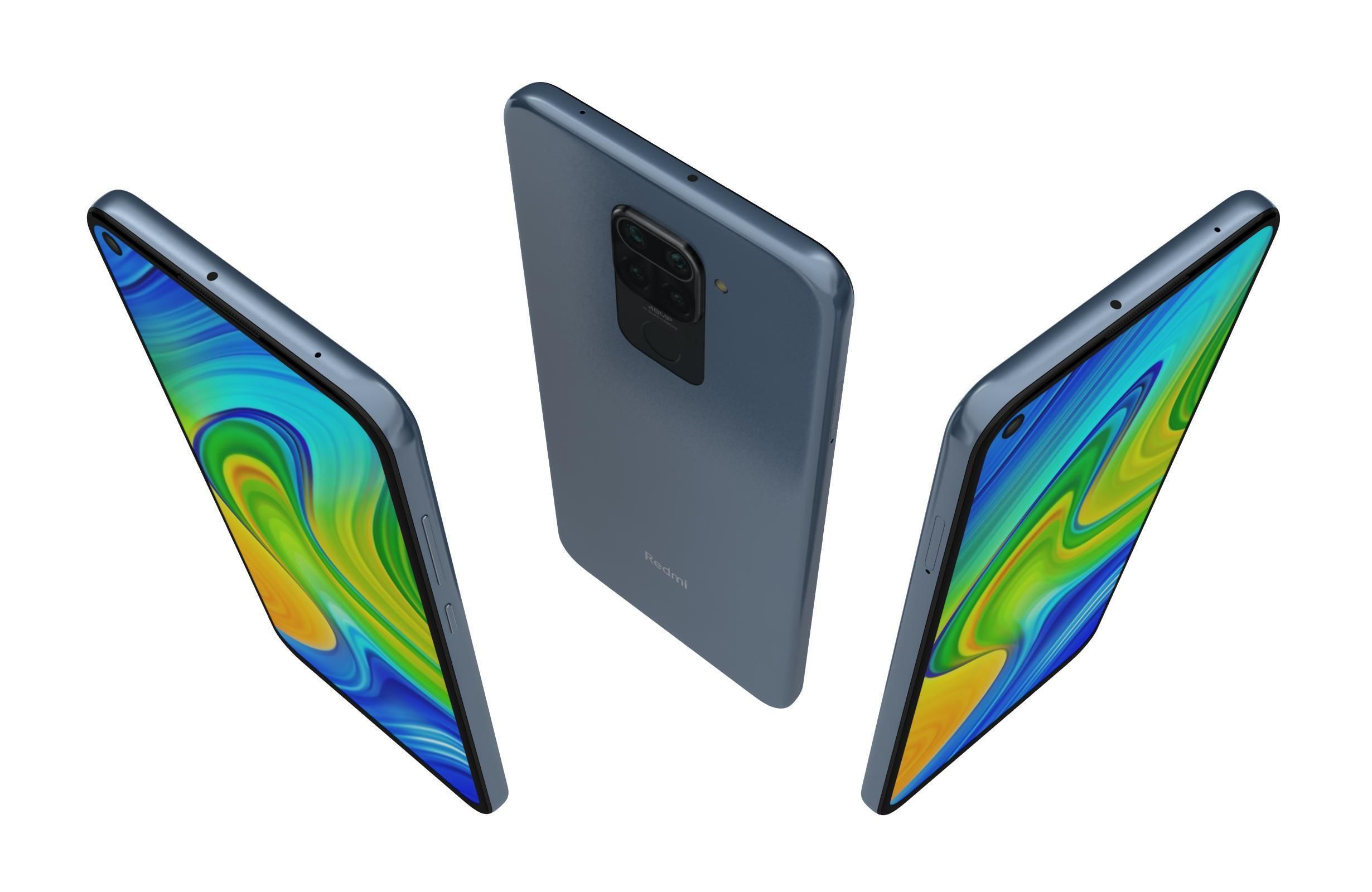 Xiaomi Redmi Note 9 All Colors 3D model_10