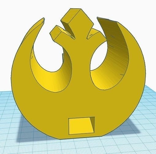 Rebel Alliance Dice Tower - Star Wars 3D print model
