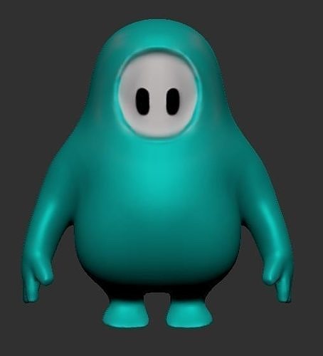 Fall Guys Character 3D print model