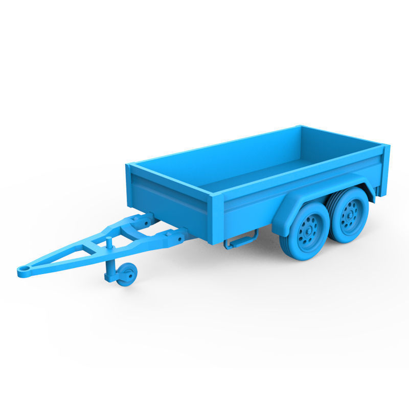Trailer toy 3D print model_5