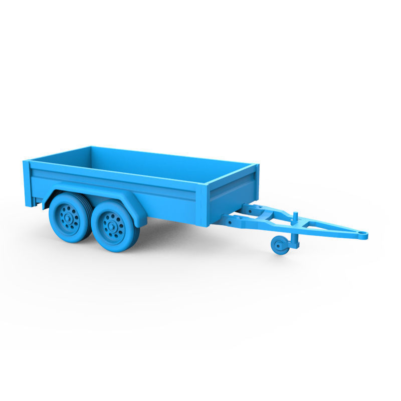 Trailer toy 3D print model_4