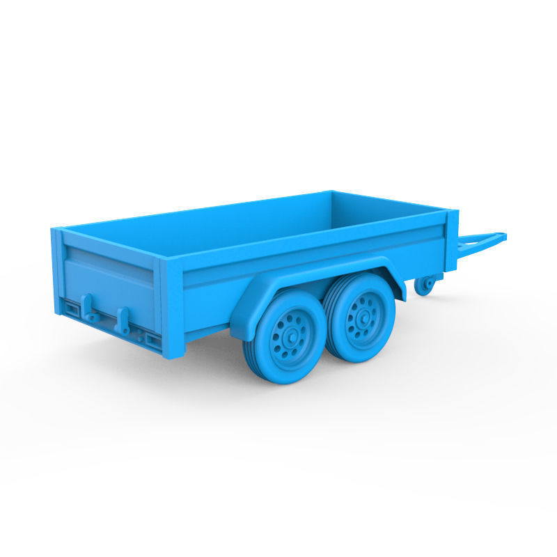 Trailer toy 3D print model_2