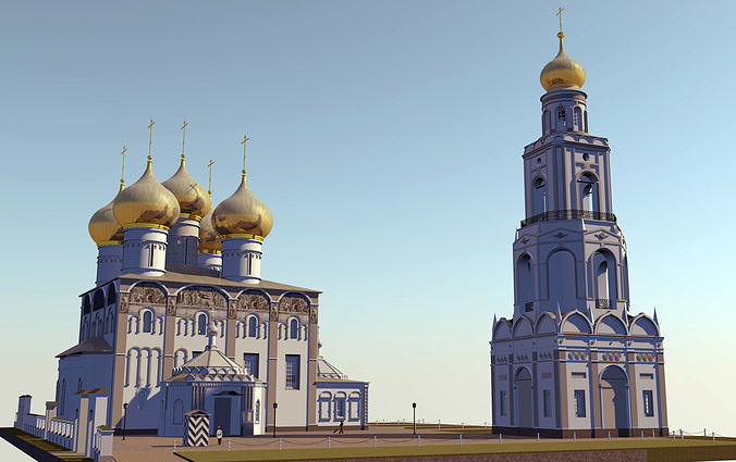 Assumption Cathedral 3D model