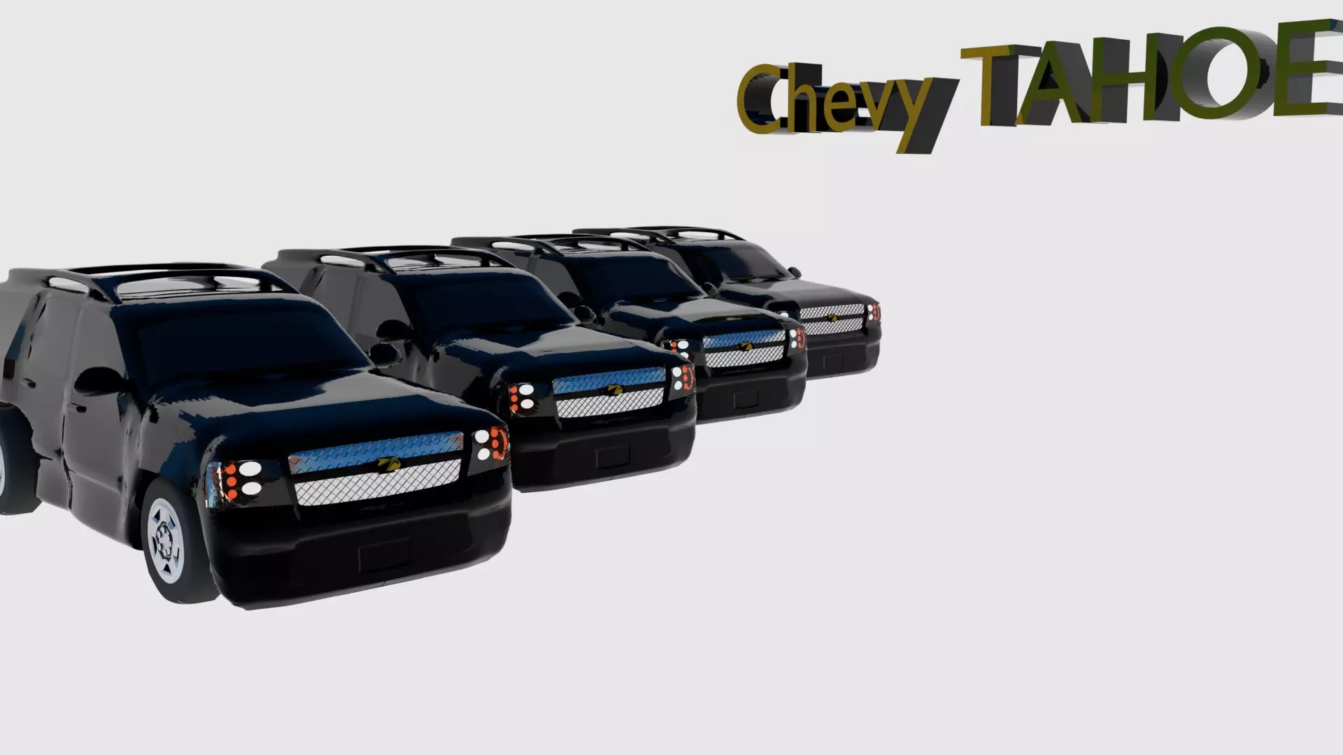 Chevy Tahoe 3D model_0