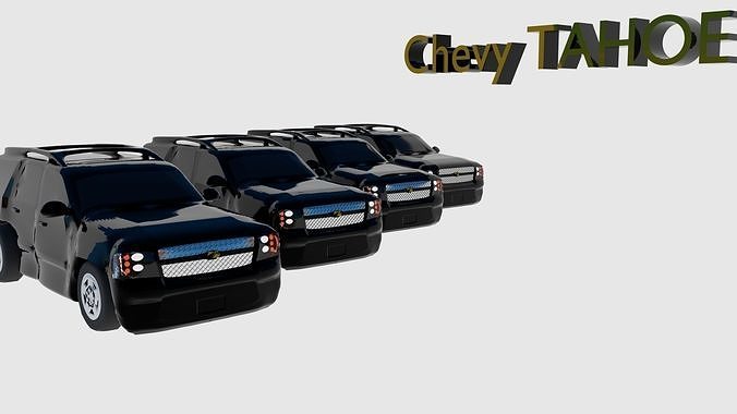 Chevy Tahoe 3D model