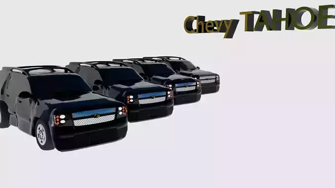 Chevy Tahoe 3D model