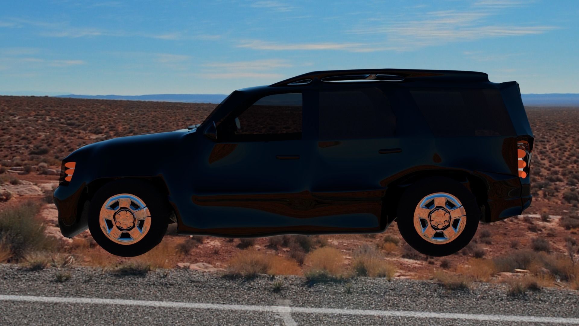Chevy Tahoe 3D model_9