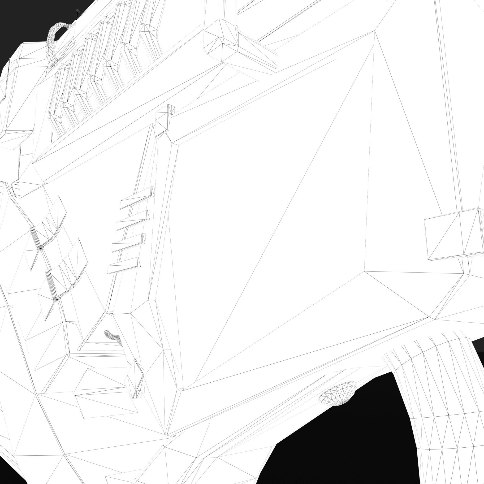 Future Gun Free 3D model_37