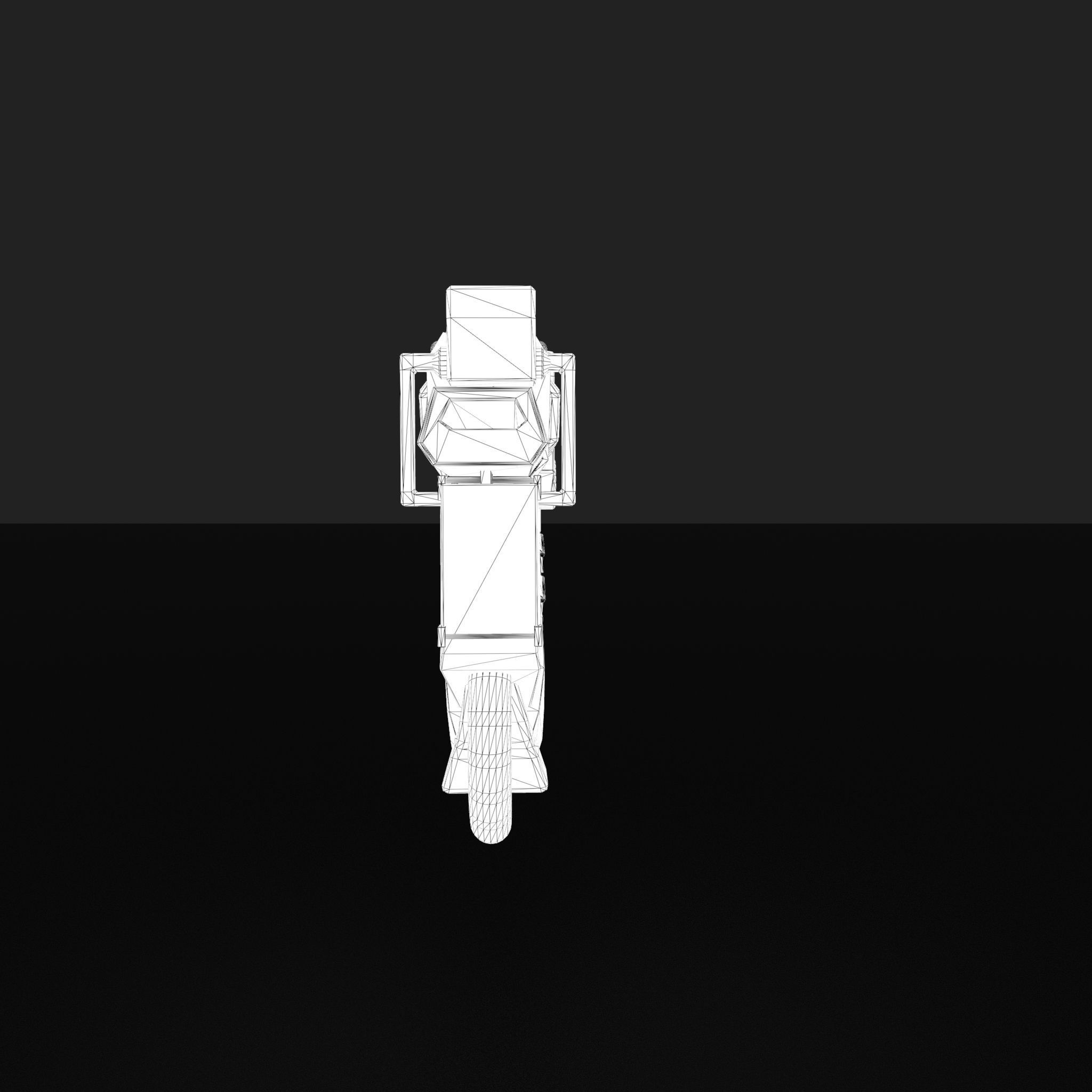 Future Gun Free 3D model_27