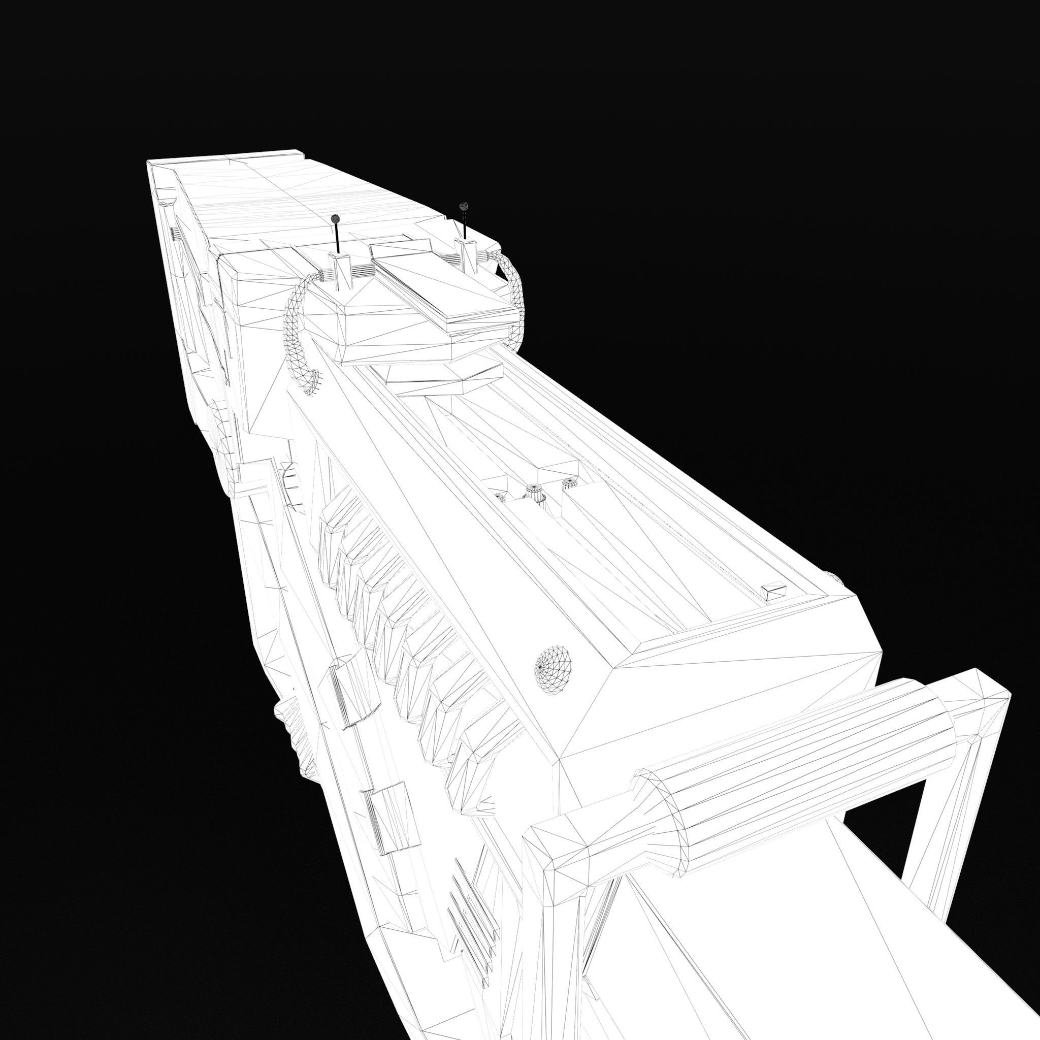 Future Gun Free 3D model_35