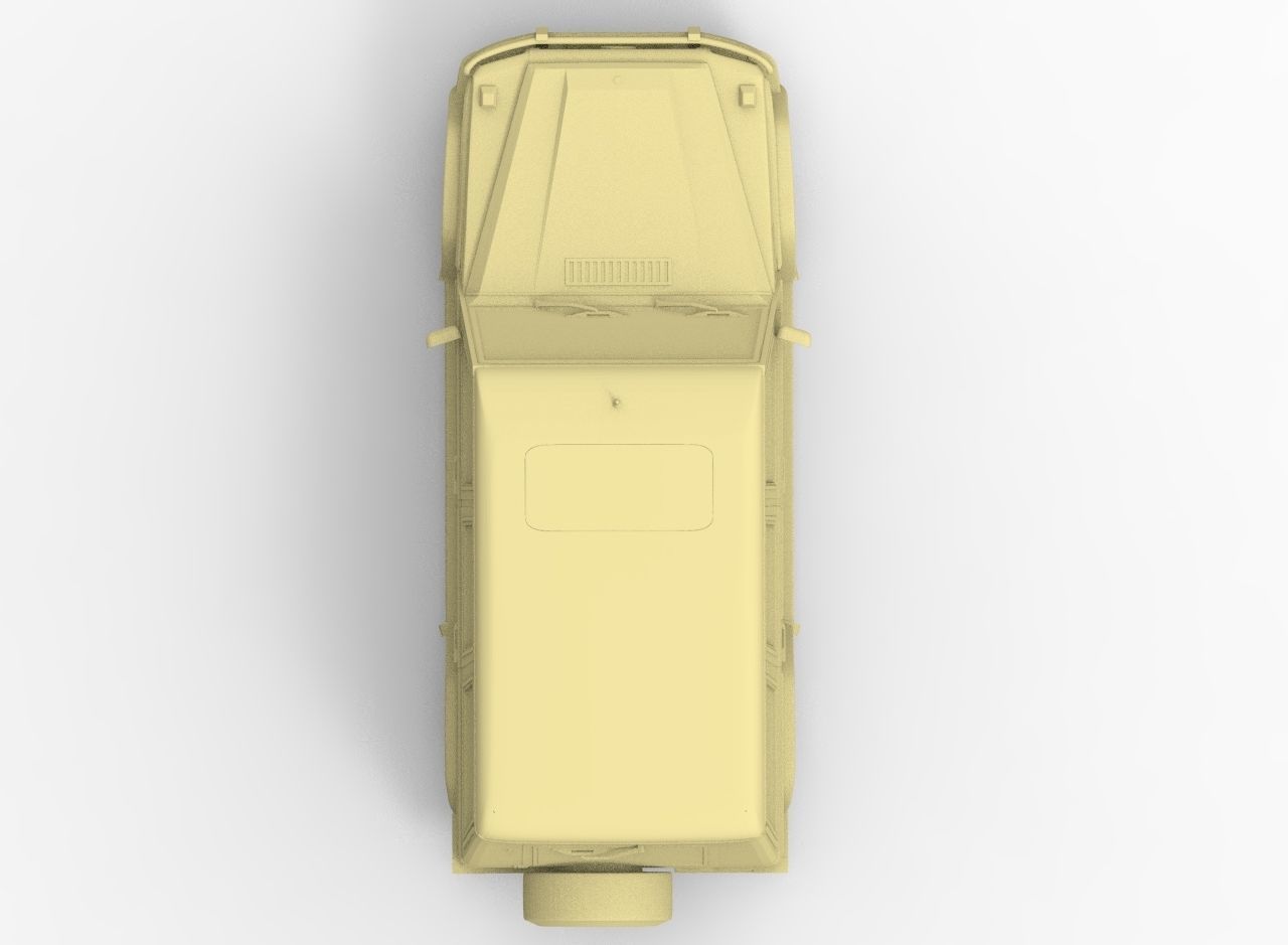 Mersedes Benz G500  3D print model_5