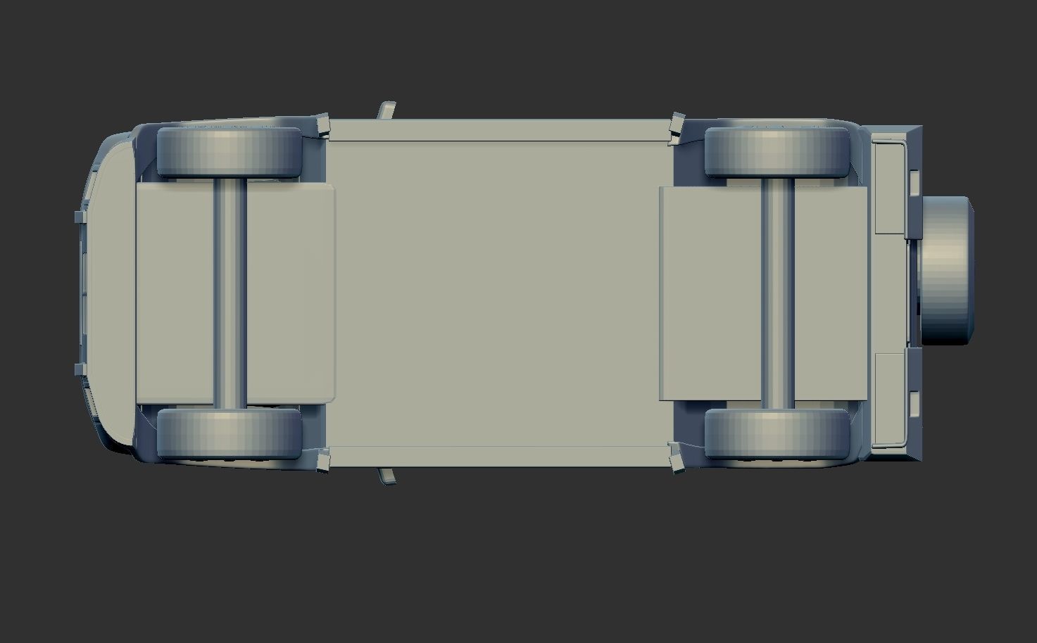 Mersedes Benz G500  3D print model_10