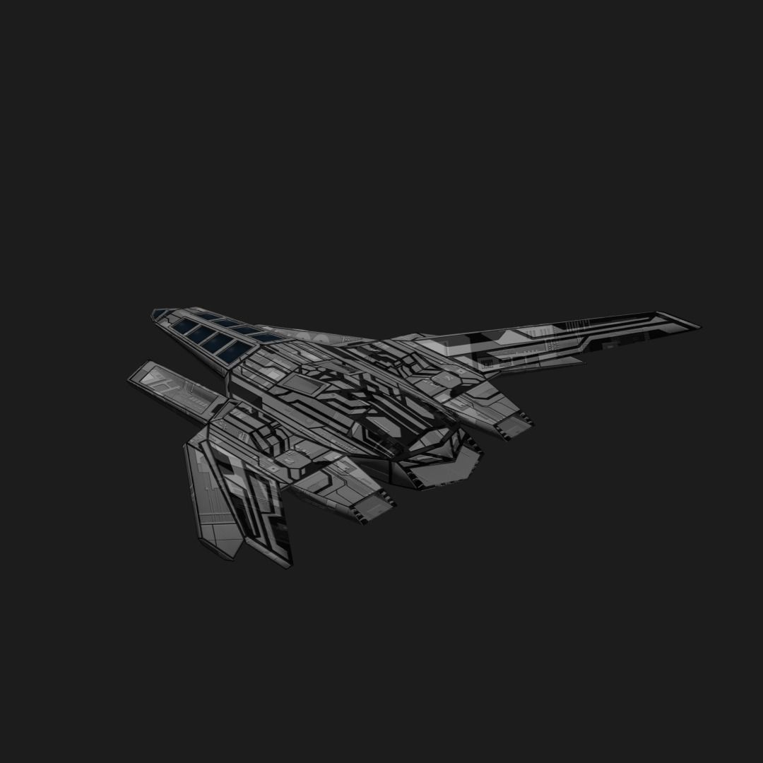 AES-1 Spaceship 3D model_3