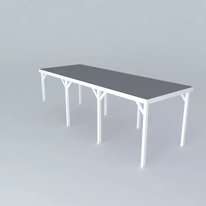 Deco Chalet 2015 MESTDAGH Xavier Toit plat Free 3D model_0