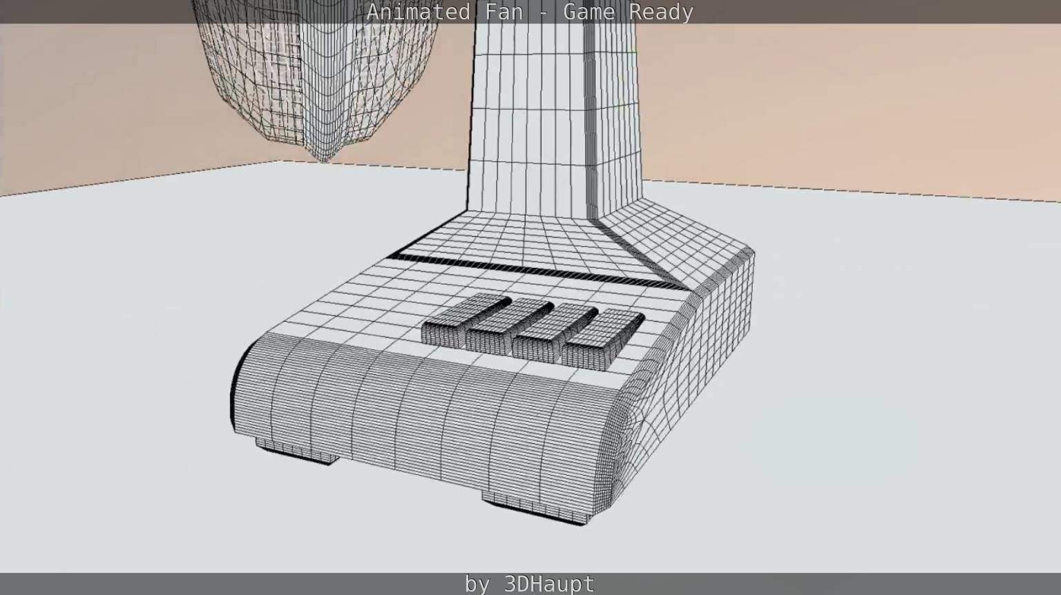 Animated Fan Game Ready Low-poly 3D model_71