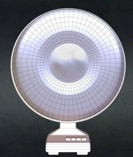 Animated Fan Game Ready Low-poly 3D model_8