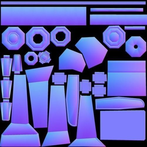 Animated Fan Game Ready Low-poly 3D model_14