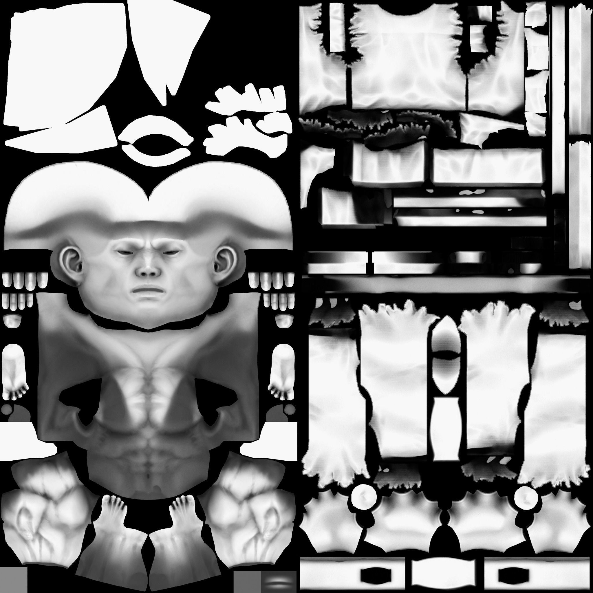 Chinese Martial Art Animation  3D model_2