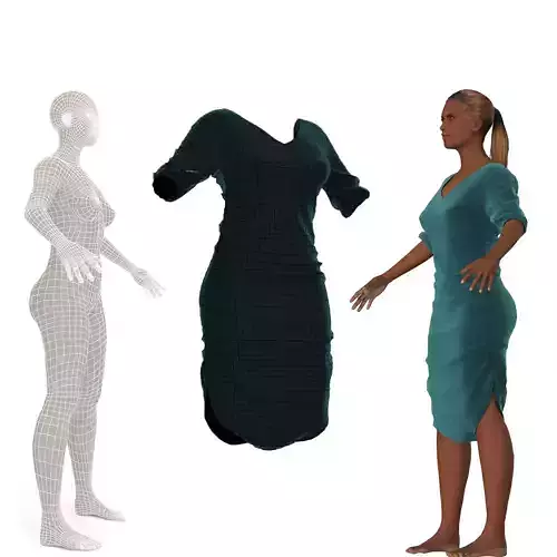 3d old character with clothing sindibad 