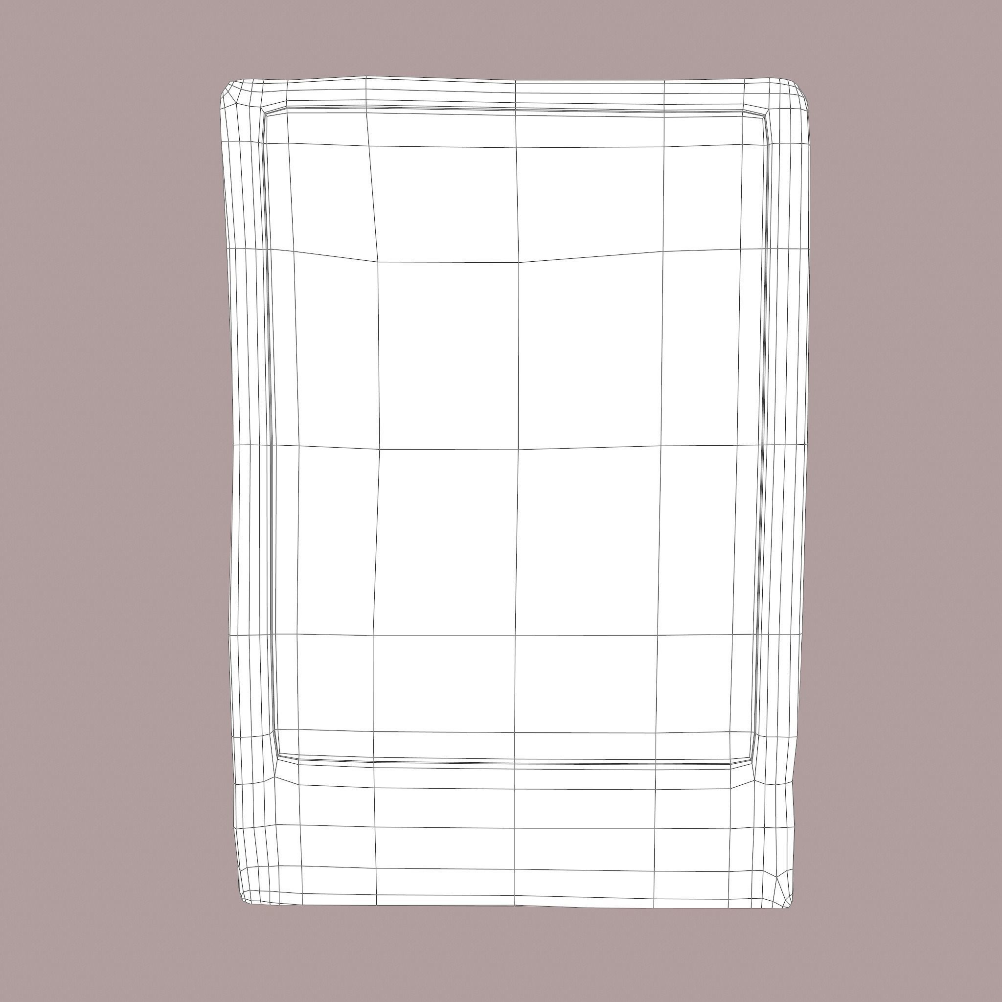 Grave Stone Version 3 Low-poly 3D model_44