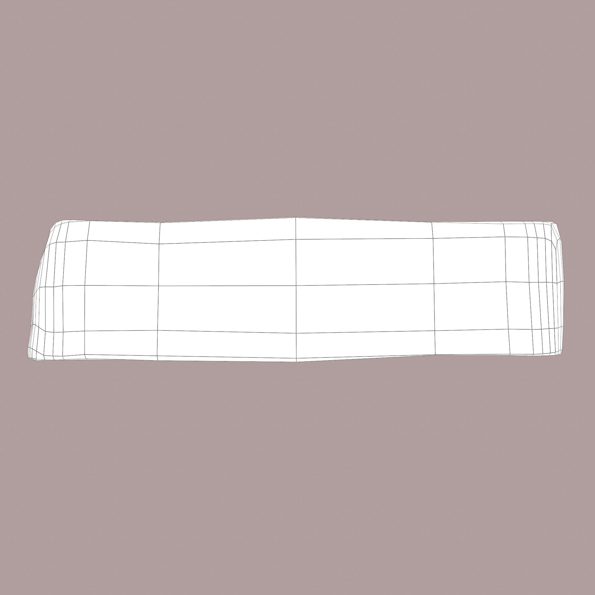 Grave Stone Version 3 Low-poly 3D model_47