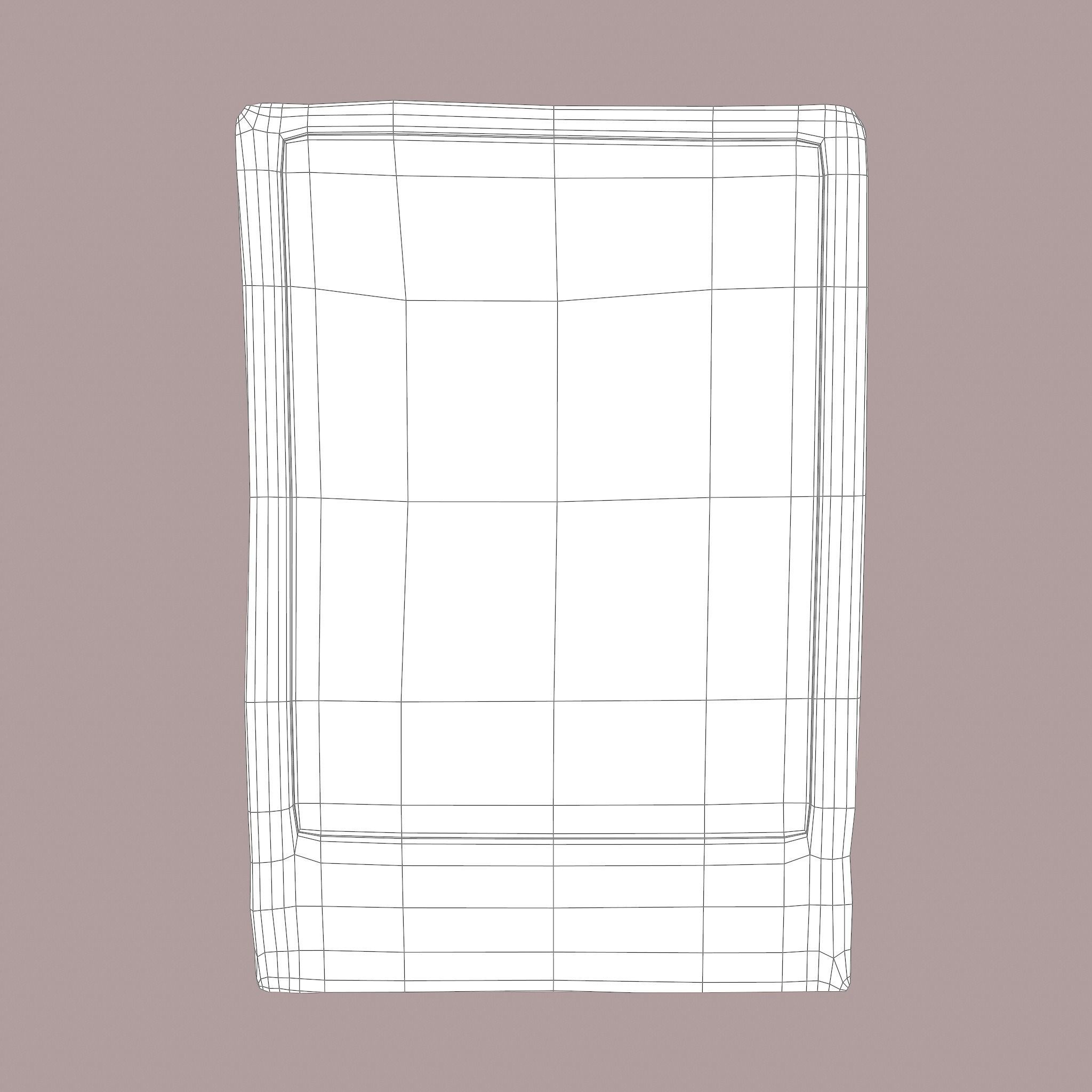 Grave Stone Version 3 Low-poly 3D model_37