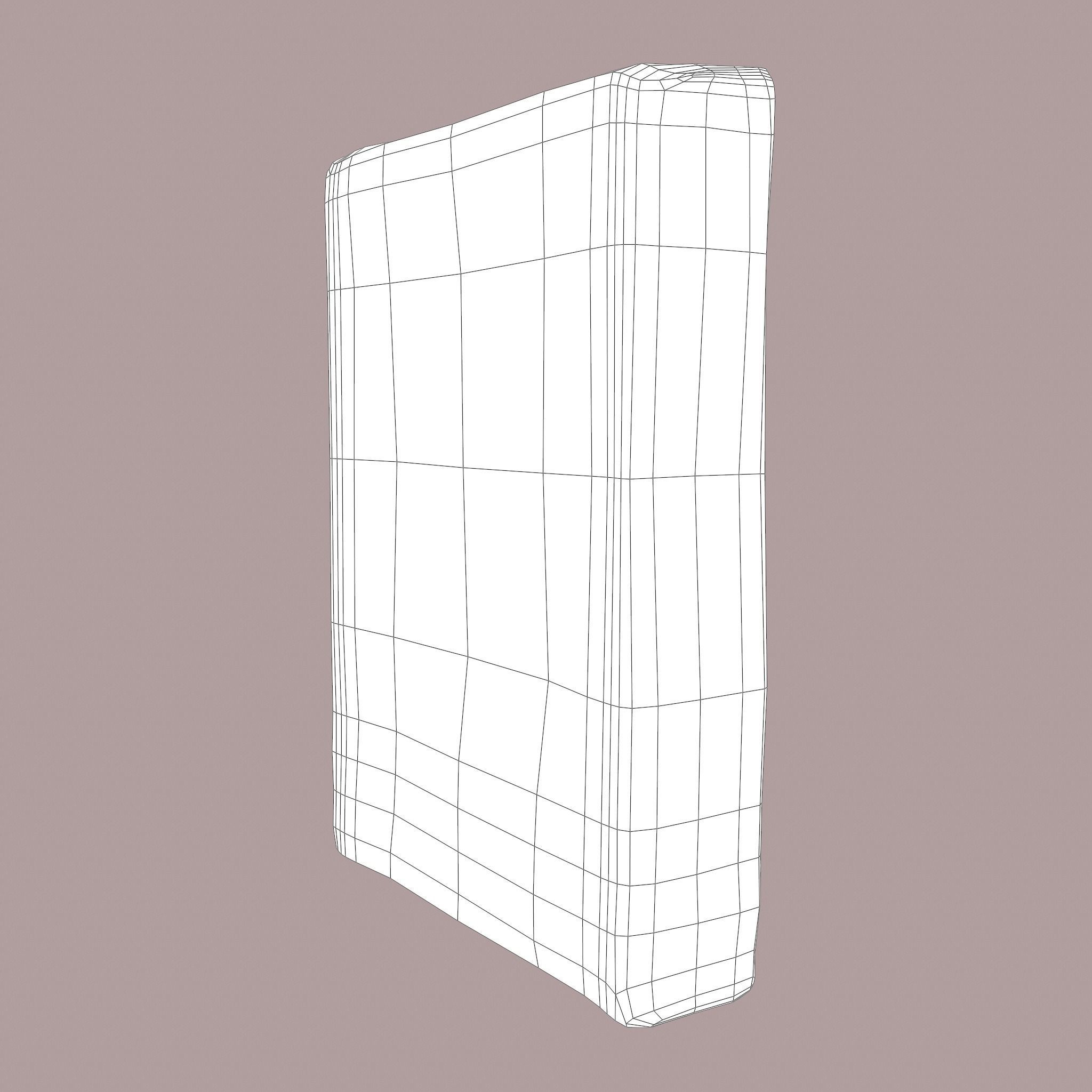 Grave Stone Version 3 Low-poly 3D model_39