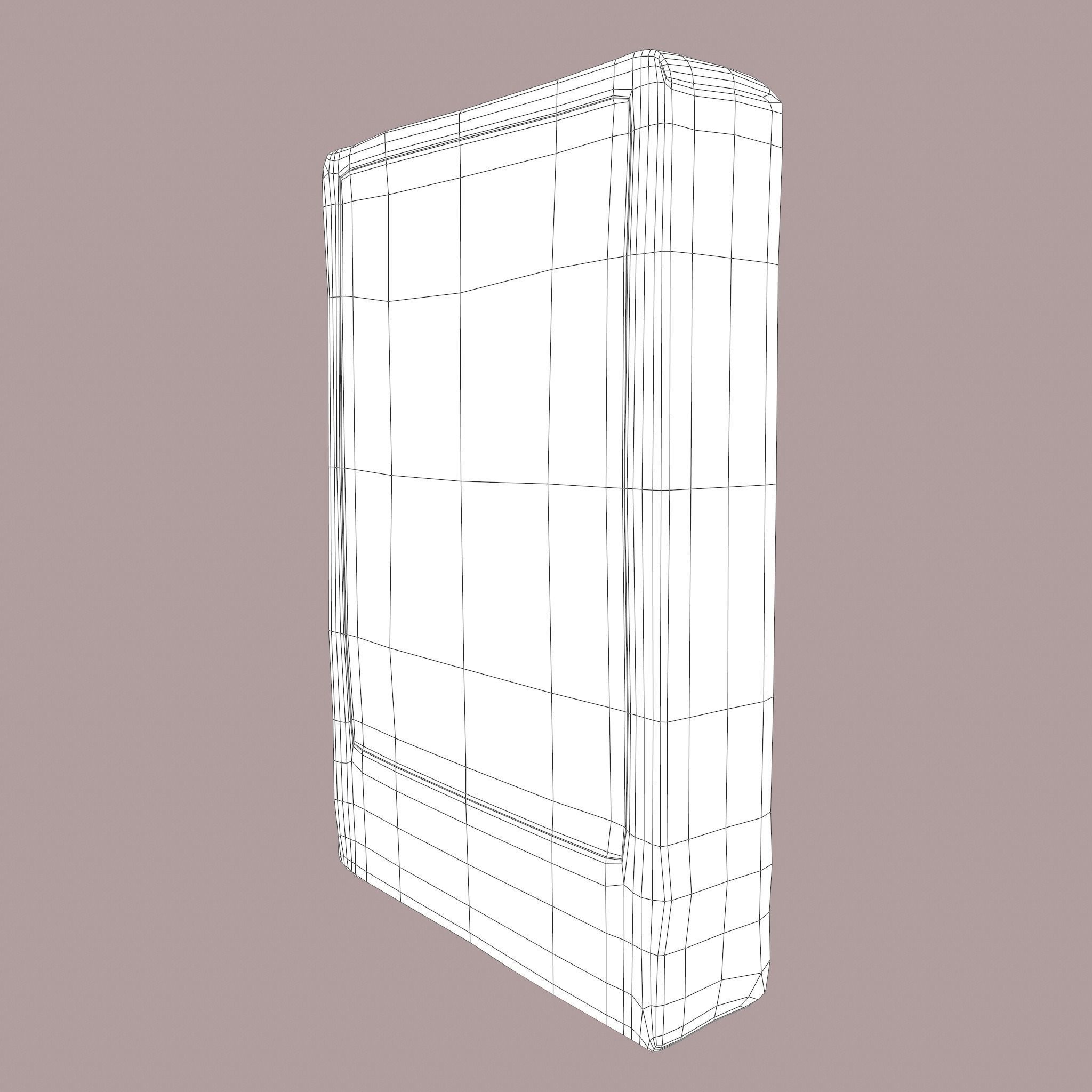 Grave Stone Version 3 Low-poly 3D model_43