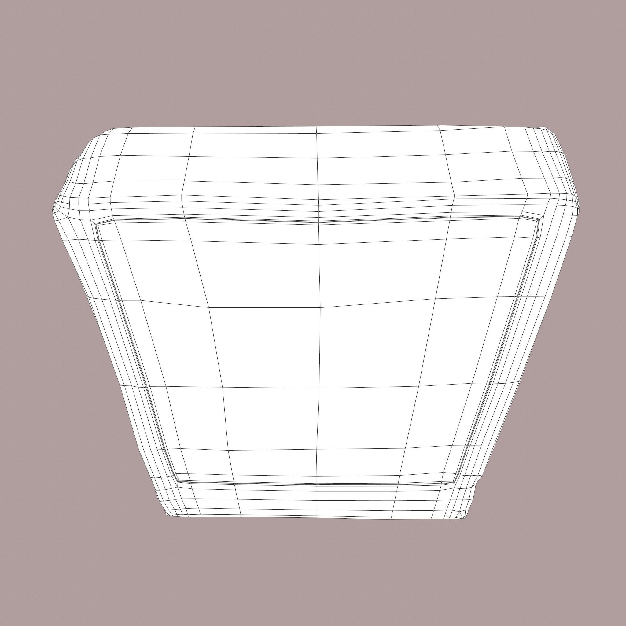 Grave Stone Version 3 Low-poly 3D model_45