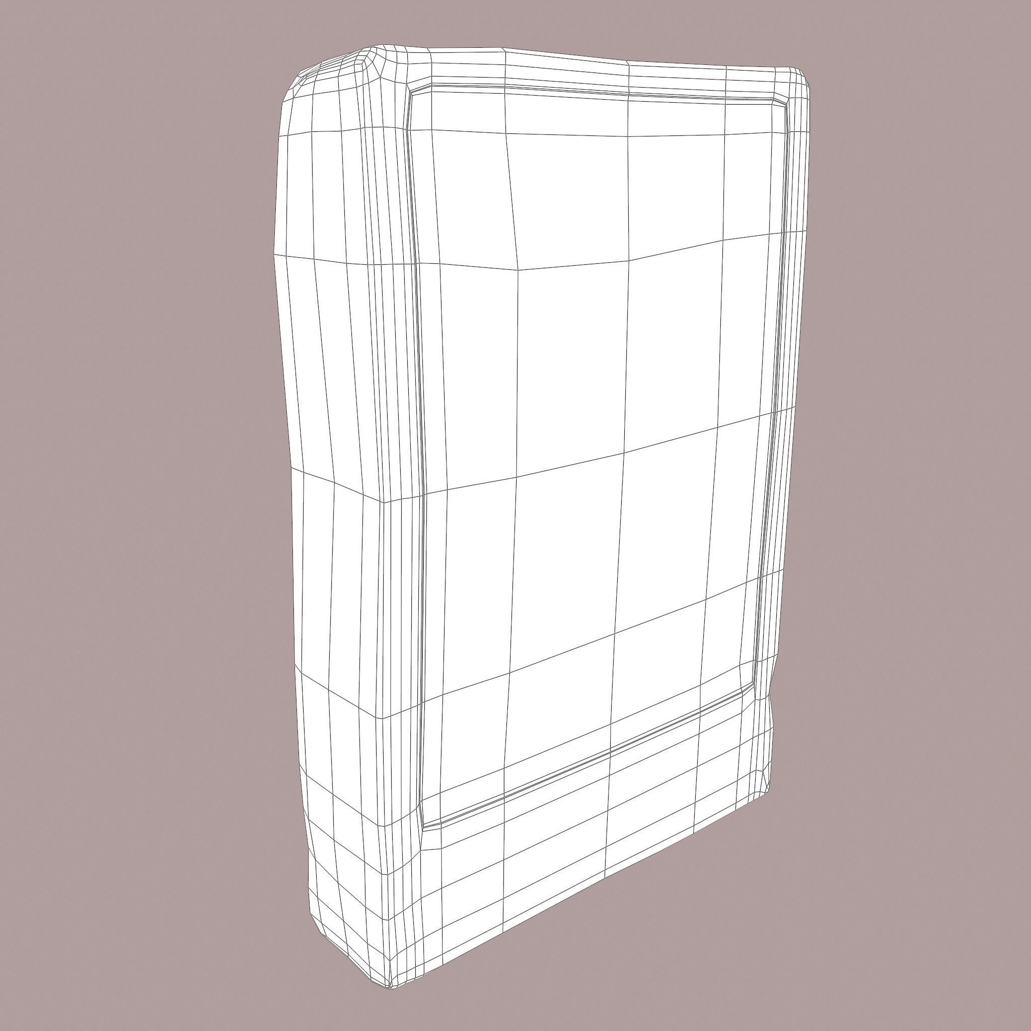 Grave Stone Version 3 Low-poly 3D model_51