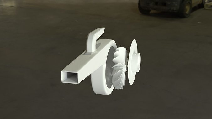 Air plower  3D print model