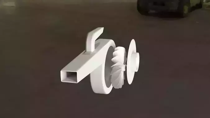 Air plower  3D print model