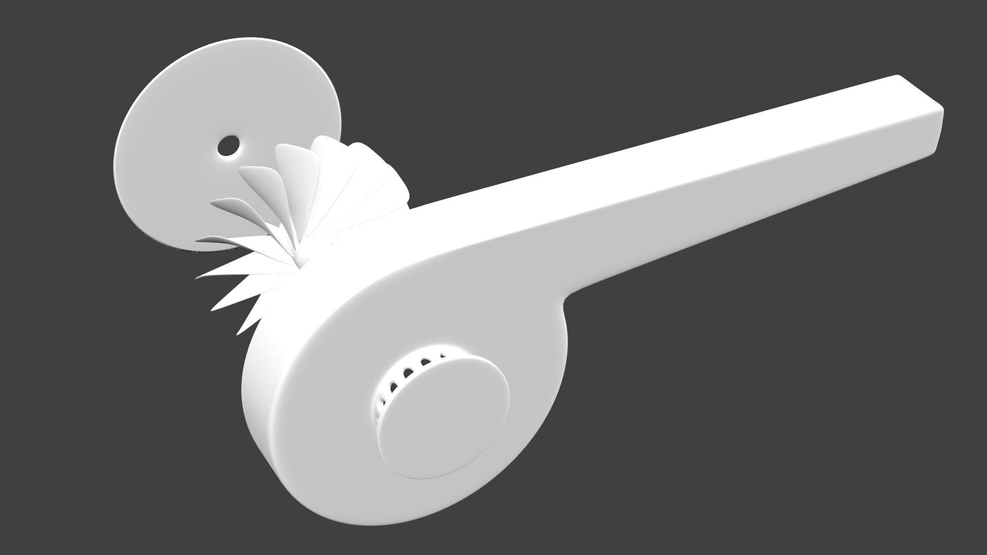 Air plower  3D print model_4
