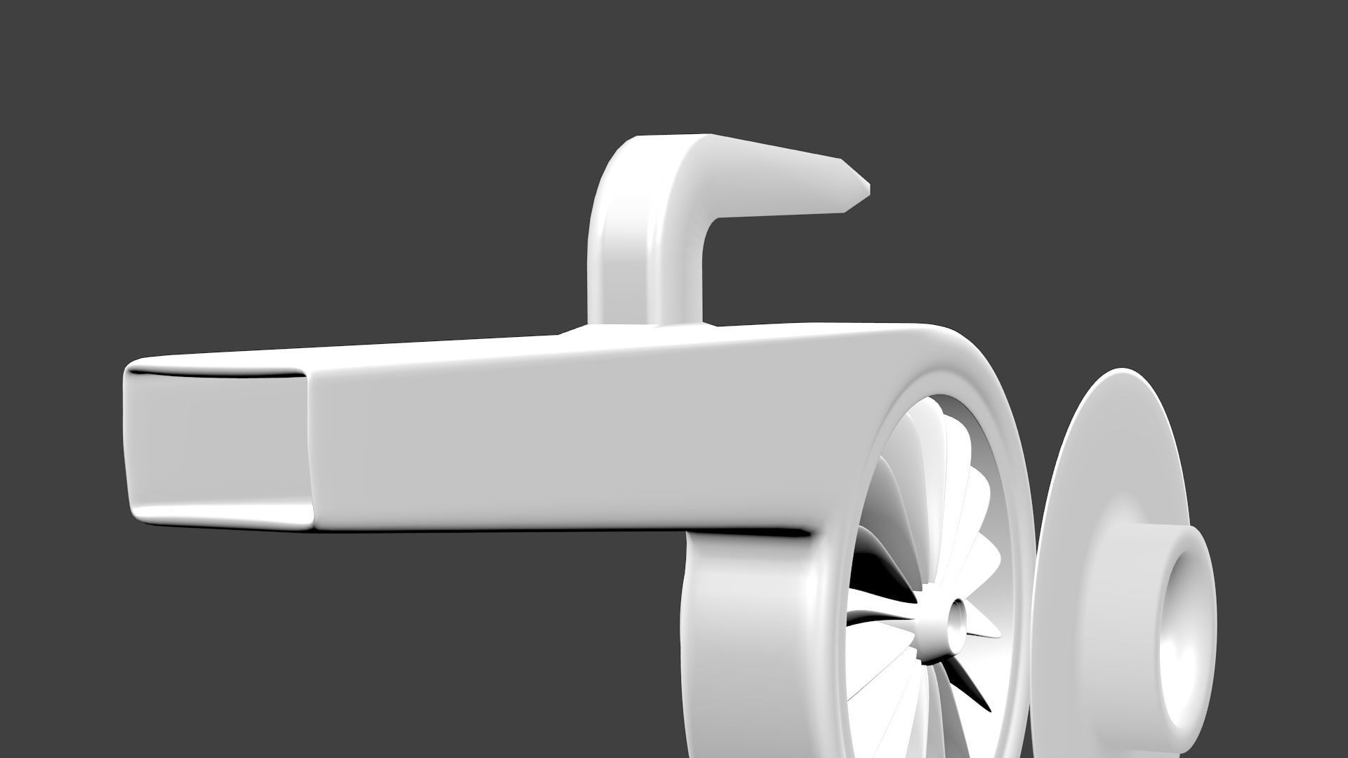 Air plower  3D print model_2
