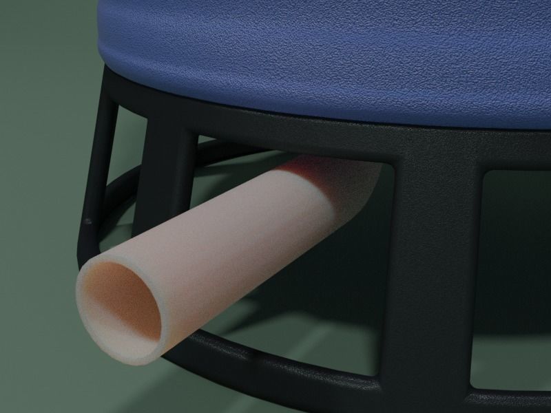 Rain Water Storage Tank 3D model_3