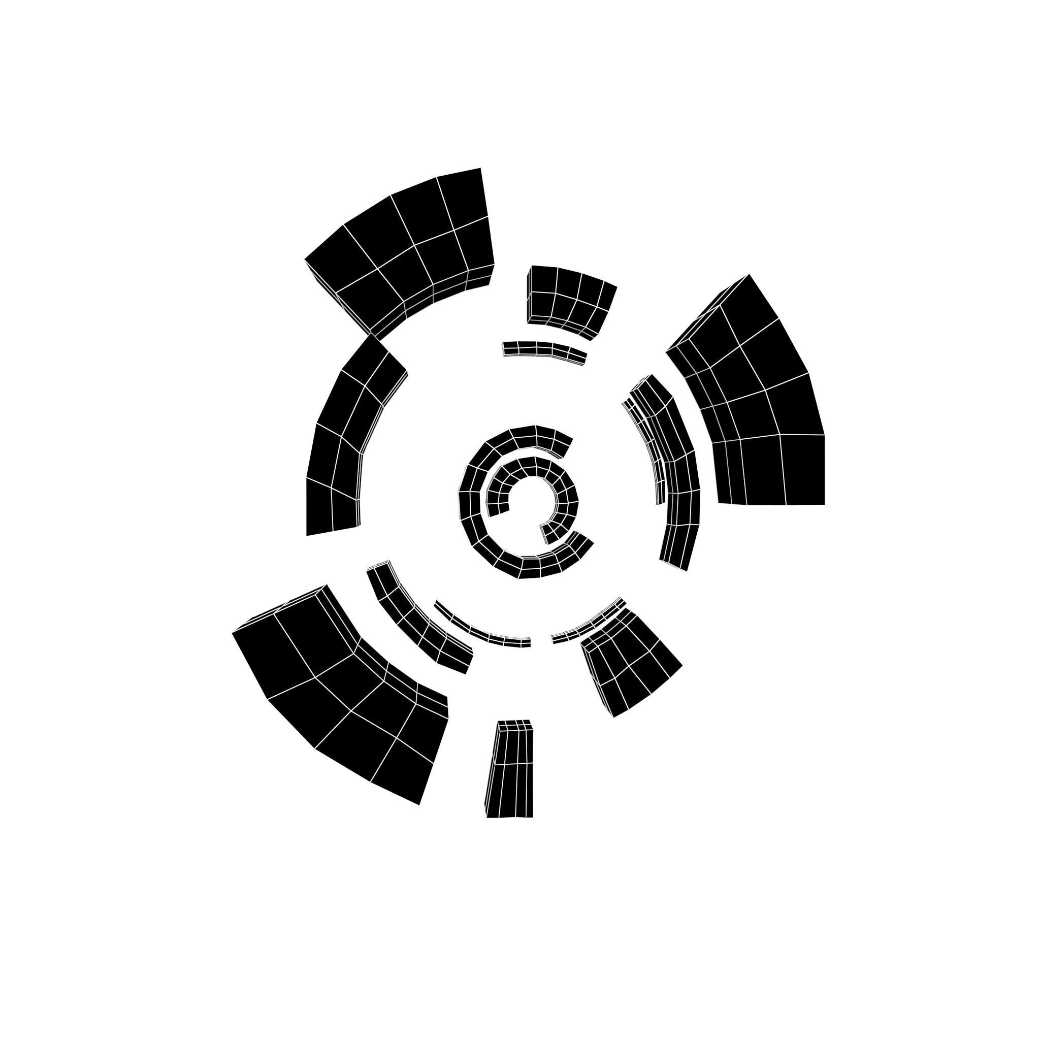 UHD High-tech Graphical Interface v3 001 Low-poly 3D model_4