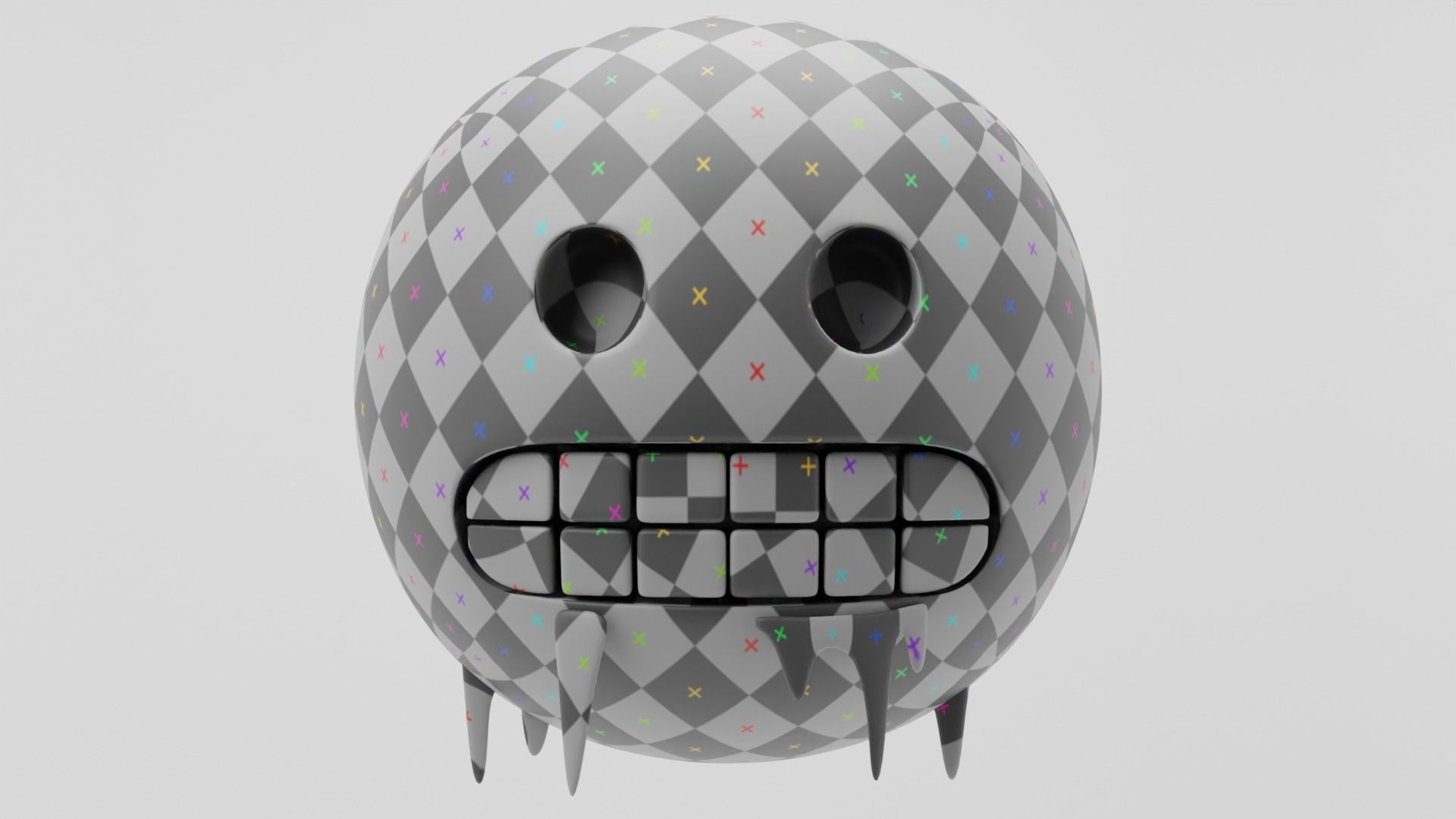 Freezing Emoji 3D model_3