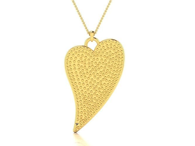 heart pendant-8629 3D print model