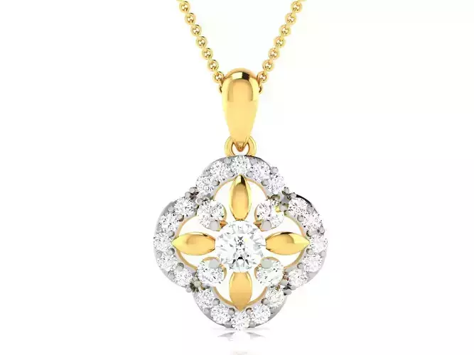 pendant-8620 diamond pendant gold
