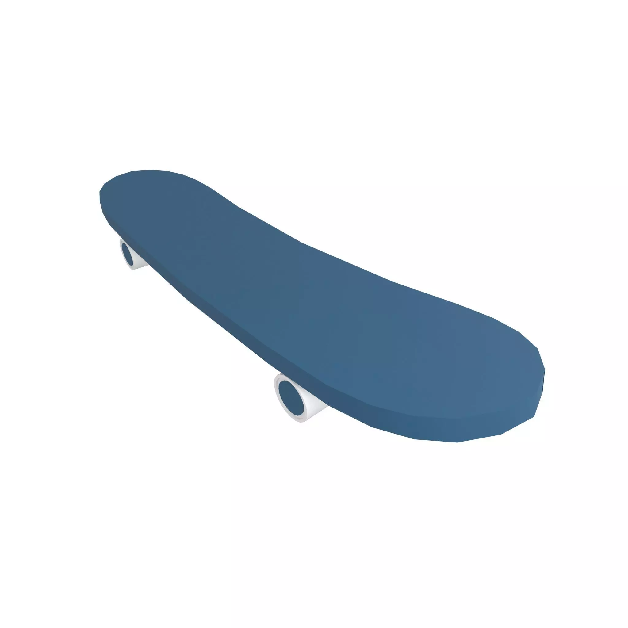 Skateboard v1 004 Low-poly 3D model_0