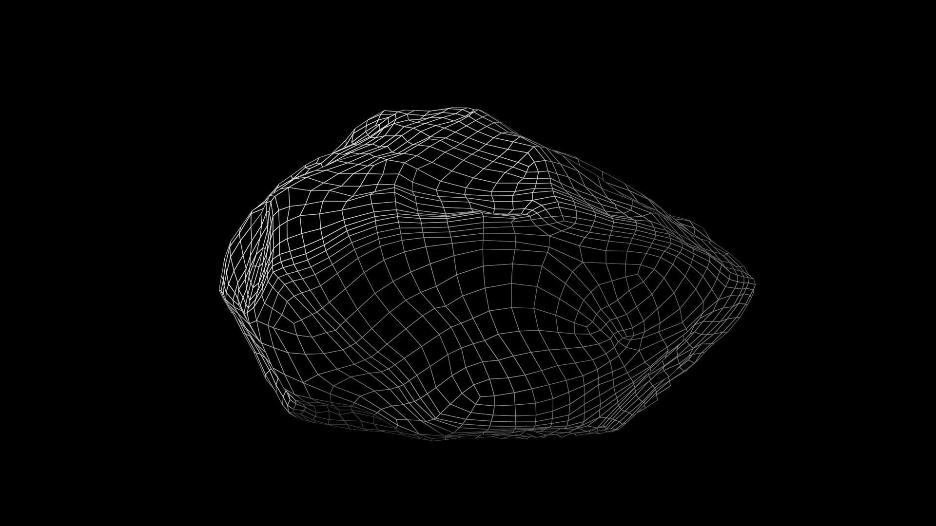 Rock 008 Low-poly 3D model_6