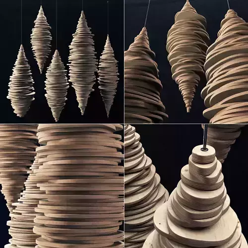 Parametric decor bulb n4 3D model