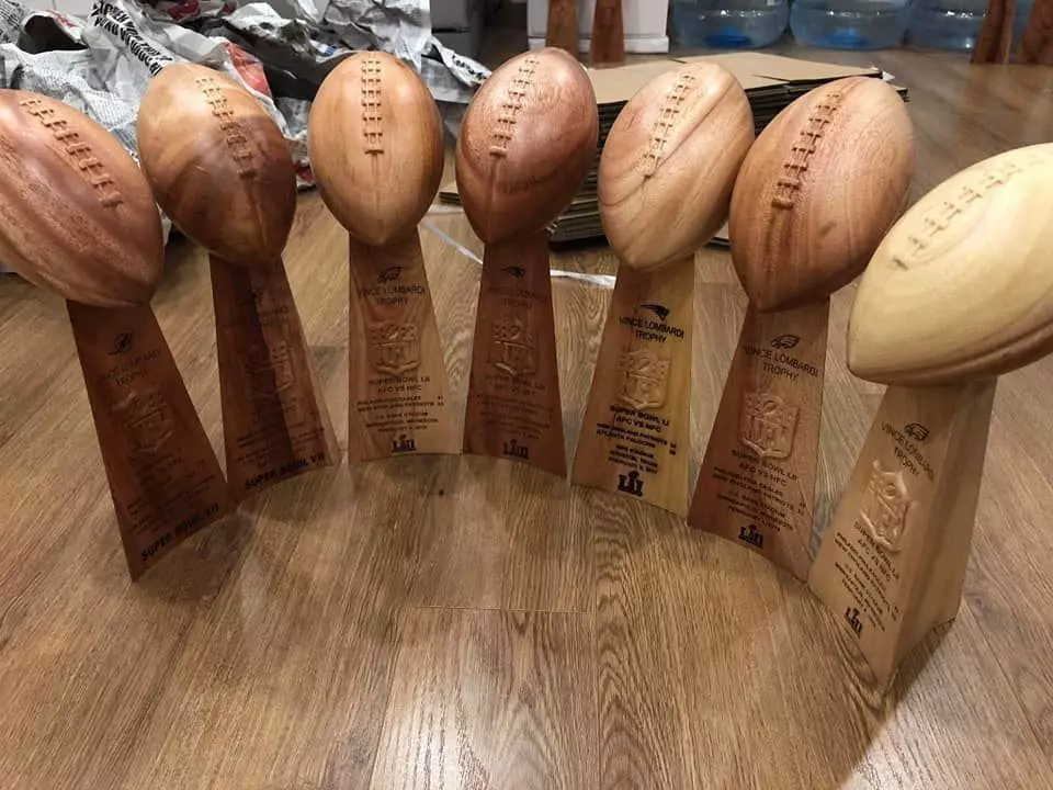 Vince Lombardi Trophy - NBL American football 3D print model