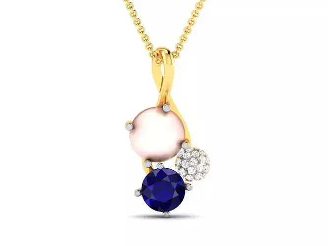 pearl pendant-7766 3D print model