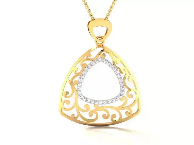 pendant-7698 pendant gold